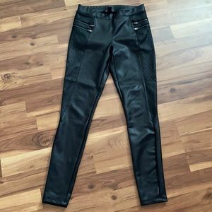 Express faux leather pants